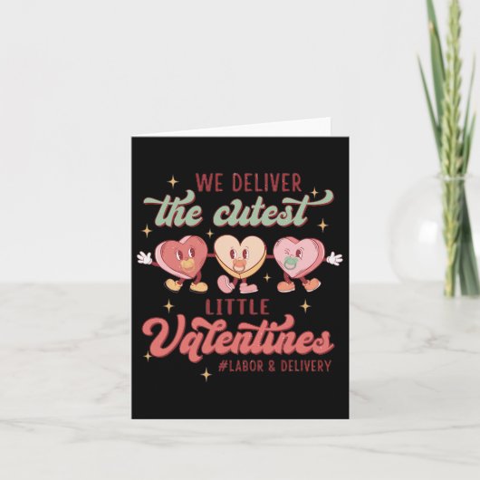 Carte Nous livrons les plus mignons petits valentins tra (Devant)
