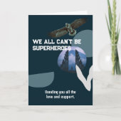 Carte Nous ne pouvons pas tous être des super-héros (Devant)