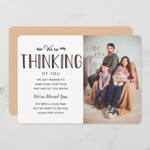 Carte Nous pensons à toi