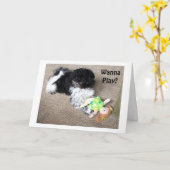 CARTE NOUS POUVONS FAIRE N'IMPORTE QUOI POUR VOTRE ANNIV (Fleur jaune)