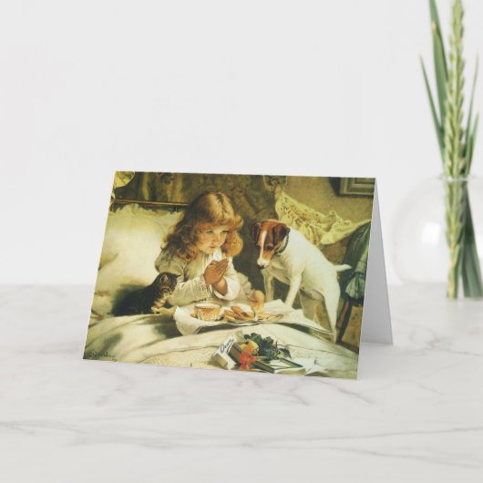 Carte Nous Prions, Suspendez Charles Burton Barber (Devant)