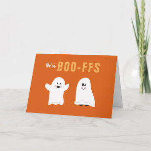 Carte Nous sommes des COPINES-FANTÔMES Halloween de fa
