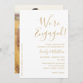 Carte Nous sommes engagés pour une partie d'engagement p (Devant / Derrière)