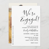 Carte Nous sommes engagés pour une partie d'engagement p (Devant / Derrière)