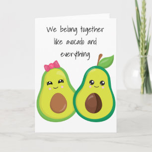 Carte Nous sommes ensemble Amour Avocat Anniversaire drô