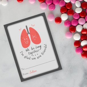 Carte Nous sommes ensemble Valentines Jour Classe