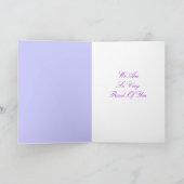 Carte Nous sommes tellement très fiers de vous (Intérieur)