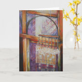 Carte Nous sommes tous des papillons de nuit volant auto (Fleur jaune)