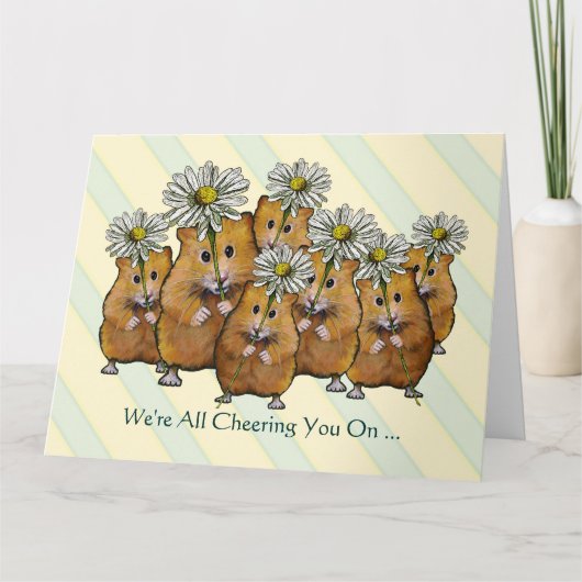 Carte Nous sommes tous qui vous encouragent dessus, (Devant)