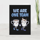 Carte Nous sommes une équipe (Devant)