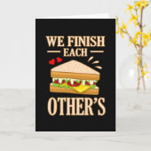 Carte Nous terminons les sandwiches de l'autre Bologne V (Fleur jaune)