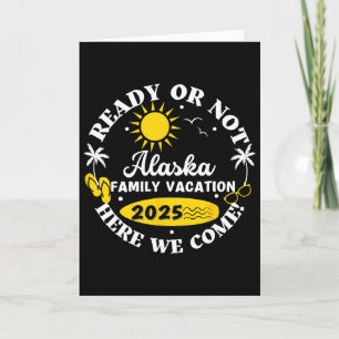 Carte Nous voilà en Alaska Vacances en famille Été 2025