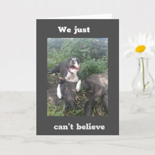 Carte NOUS VOULONS DIRE **HEUREUSE 40e ANNIVERSAIRE** Ca