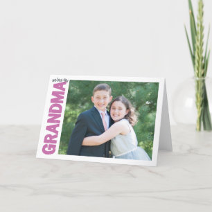 Carte Nous vous aimons, grand-maman !