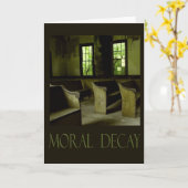 Carte Nous vous avons manqués à l'église (Fleur jaune)