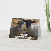 CARTE NOUS VOUS AVONS "SAUVÉ UN MORCEAU DE GÂTEAU" ANNIV (Devant)