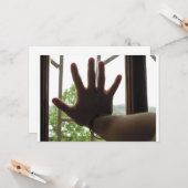 Carte Nous Vous Manquons (Devant/Arrière en situation)