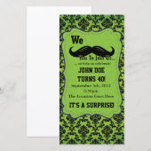 Carte Nous vous moustache de vous joindre à nous! (Devant / Derrière)