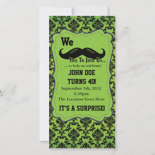 Carte Nous vous moustache de vous joindre à nous!