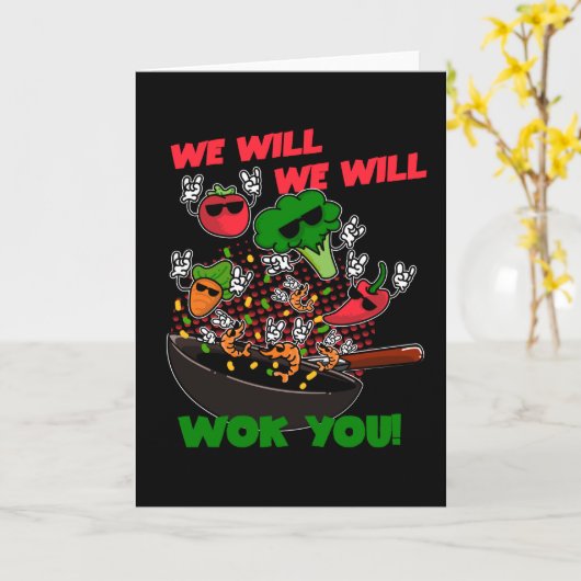 Carte Nous Vous Réjouirons (Fleur jaune)