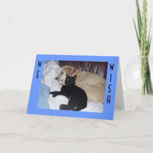 CARTE NOUS VOUS SOUHAITONS UN ANNIVERSAIRE NUAGEUX