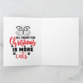 Carte Nous Vous Souhaitons Un Joyeux Grand-Mère Et Chats (Intérieur)