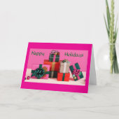 CARTE NOUS VOUS SOUHAITONS UN "TRES JOYEUX NOEL" (Devant)