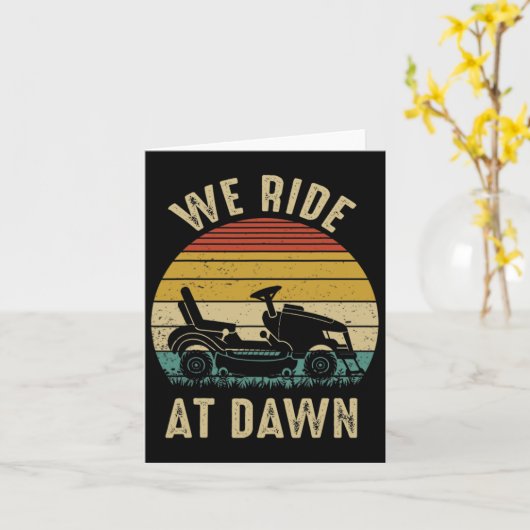 Carte Nous Voyageons À Auwn Fête des pères Lave-Linge (Fleur jaune)