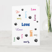 Carte Nouveau animal (Devant)