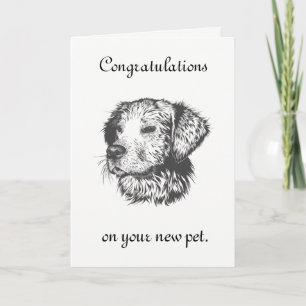 Carte Nouveau animal