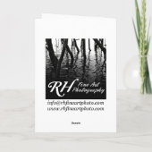 Carte Nouveau bébé (Dos)