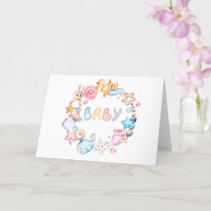 Carte Nouveau bébé