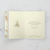 Carte Nouveau bébé catholique grand-parents (Intérieur)