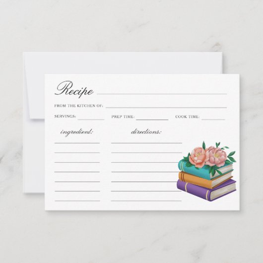 Carte Nouveau Chapitre Commence Cadeaux de Mariage (Devant)