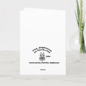 Carte Nouveau chiot (Dos)