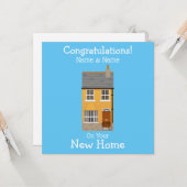 Carte Nouveau domicile (Devant/Arrière en situation)