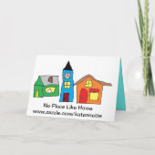 Carte Nouveau foyer Félicitations (Dos)