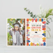 Carte Nouveau Grad Sur Le Bloc Enfants Diplôme (Debout devant)