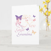 Carte Nouveau grand-mère (Fleur jaune)