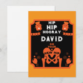 Carte Nouveau Hip Get Well (Devant / Derrière)