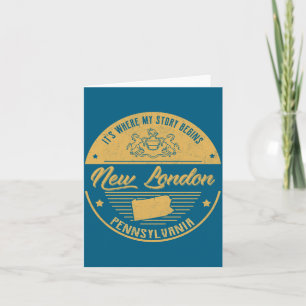 Carte Nouveau Londres Pennsylvanie C'est où mon histoire