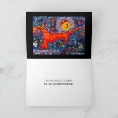 Carte Nouveau Mexicain espagnol Tasmanian Tiger Devil Ch (Intérieur)