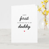 Carte Nouveau-né Bébé premier Valentines Jour Comme Mon (Fleur jaune)