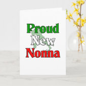 Carte Nouveau Nonna fier (Fleur jaune)