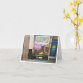 Carte Nouveau panneau (Fleur jaune)