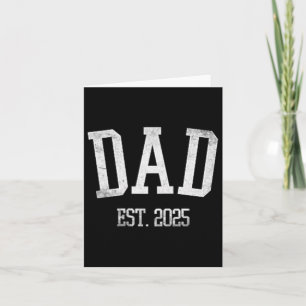 Carte Nouveau Papa Établi 2025 Attend
