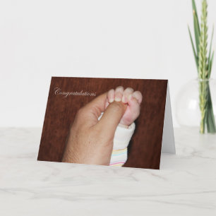 Carte nouveau papa, Félicitations