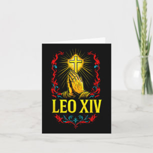 Carte Nouveau Pape Leo Xiv