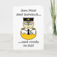 nouveau pilote qui vient d'être éclos et prêt à vo