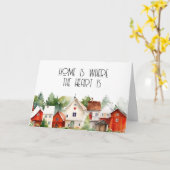 Carte Nouveau propriétaire Ménage immobilier (Fleur jaune)